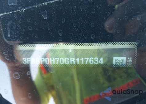 2016 Ford Fusion Se из США, поврежденный, VIN 3FA6P0H70GR117634